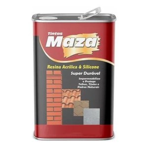 Resina Acrílica Impermeabilizante Alto Brilho Maza 5 Litros