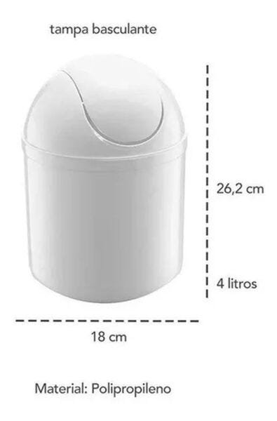 Escorredor Organizador Talher Porta Detergente Lixeira UZ Branco - 10