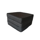 Ver imagem 3 de Puff Multiuso Solteiro Preto 3em1 D33 1,80x0,60x0,10