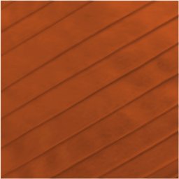 Peseira Drapeada Line Dupla Face em Veludo Cama Casal Cor:terracota - 2