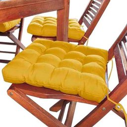 Assento para Cadeira Futton 40x40cm - Mostarda - 1