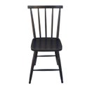 Ver mais imagens de Jogo de Jantar Colonial Brisa Mesa 90 Cm + 04 Cadeiras Preta Rustico