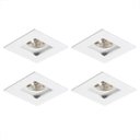 Ver imagem 1 de Kit 4 Spot de Embutir Recuado Direcionavel Par 20 Branco Quarto Ac873