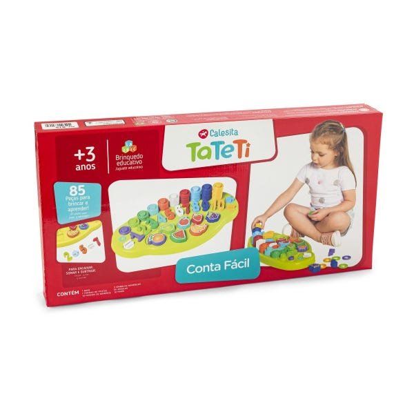 Brinquedo para Bebês Conta Fácil da Calesita Tateti 0815 - 3