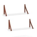 Ver imagem 6 de Dormitório Tutto New 2 Portas, Cômoda 4 Gavetas e Berço Branco Soft com Capitonê e Prateleiras