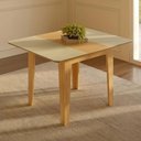 Ver imagem 1 de Mesa Jantar Extensível 90 a 127 cm Quadrada ou Retangular 100% MDF Dalla Costa Cor:Carvalho Rosé
