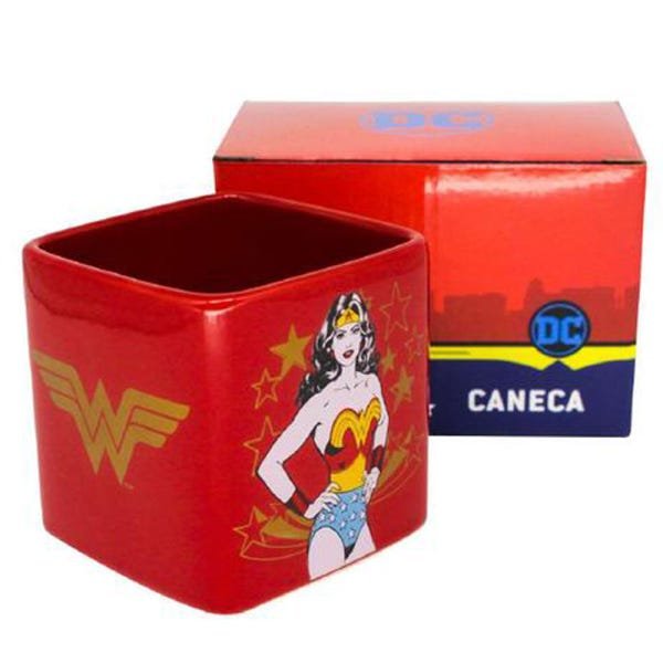 Caneca Cubo Mulher Maravilha - 3