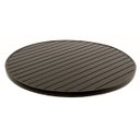 Ver imagem 2 de Tampo Ripado em Alumínio para Mesas de 1m de Diâmetro - Preto