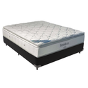 Ver imagem 1 de Colchão Casal Freedom Ortobom e Base Box Preto de Madeira Espuma
