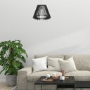 Ver imagem 2 de Luminária Teto tipo Pendente ELDORADO MDF - Completa -:Preta