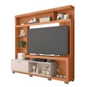 Ver imagem 1 de Home Estante Rio 210cm Tv até 65 com Prateleiras Mdp/hdf Freijó/offwhite G11 - Gran Belo