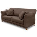 Ver imagem 1 de Sofa 2 Lugares Retro Polo 180cm com Almofada Veludo 2231 Ezz 2231