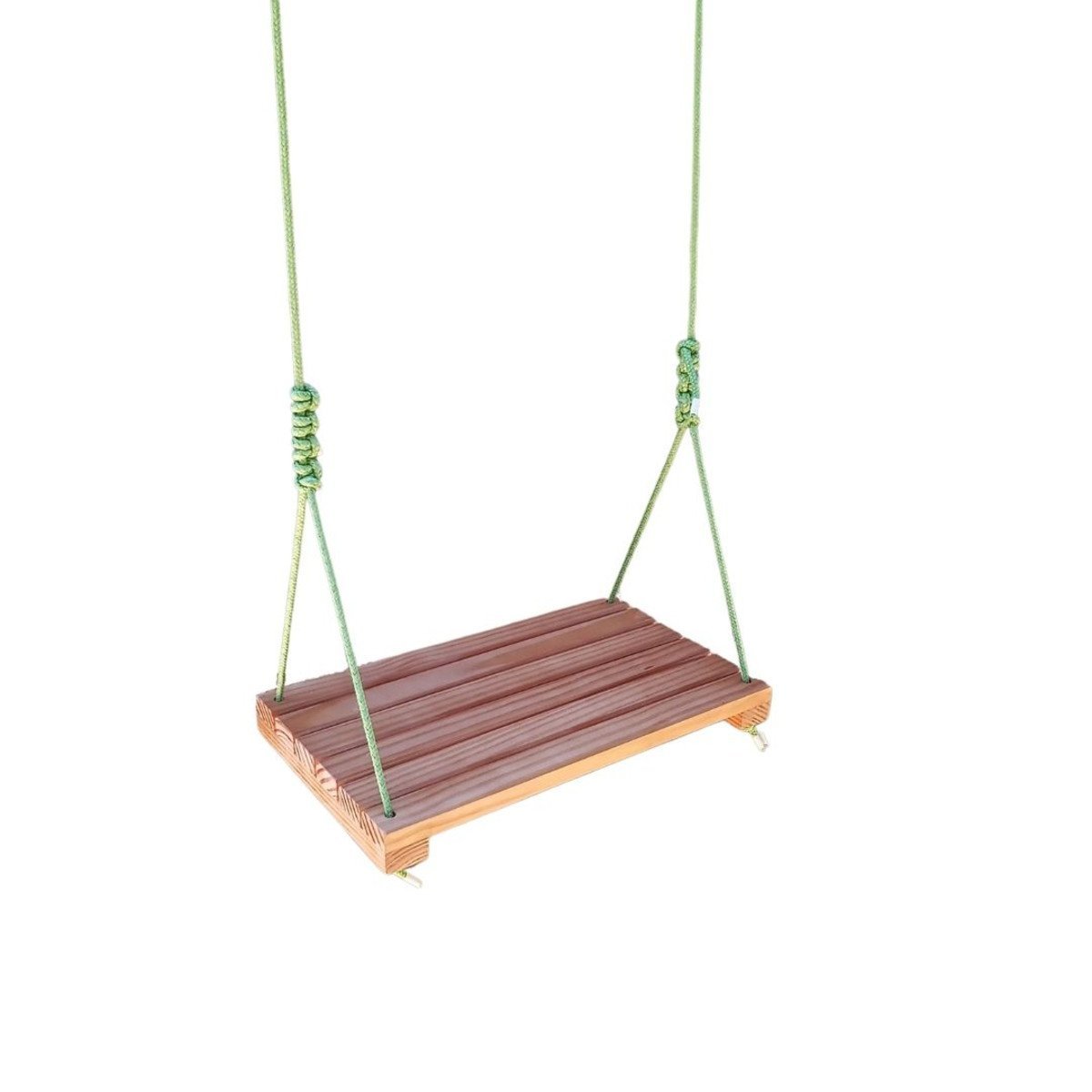 Balanço gangorra infantil madeira 50x30 suporta até 120kg - 3
