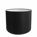 Ver imagem 1 de Cúpula Abajur Cilíndrica Cp-7018 Ø40x25cm Preto