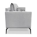 Ver imagem 4 de Poltrona Decorativa Elba Linho Rústico Grigio - Loja Sheep