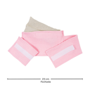 Ver imagem 4 de Cinta térmica herbal contra cólica de bebês - Rosa