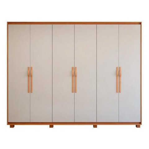 Guarda-Roupa Lopas Suavitá 6 Portas 6 Gavetas