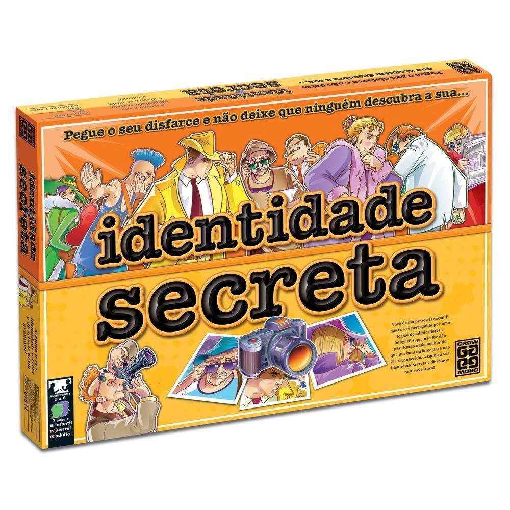 Jogo de Tabuleiro - Identidade Secreta - Grow - 2