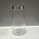 Ver imagem 2 de Pote Hermético de Vidro 2,1L Transparente 23x12x12cm Mantimentos Cozinha Tampa