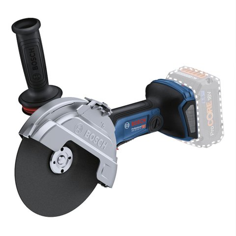 Esmerilhadeira Angular 7" A Bateria 18V 6100 RPM Bosch GWS 18V-180 PC SB 06019H6EE1-000