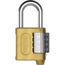 Ver imagem 1 de Cadeado Zamac Latonado com Segredo 40mm - 00605 - Stam