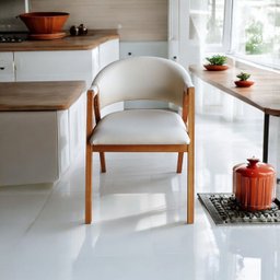 Kit 6 Cadeiras Olivia em Madeira Maciça de Eucalipto Vermelho Verniz Imbuia Rust Factor Branco - 1