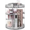 Super Organizador Elegante Porta Maquiagem Grande Giratorio 360 Guarda Cosmético Perfume Creme Corpo - 4
