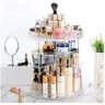 Super Organizador Elegante Porta Maquiagem Grande Giratorio 360 Guarda Cosmético Perfume Creme Corpo - 1