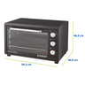 Forno de Bancada Elétrico Forninho 50 Litros Grande 127v Black Decker - 2