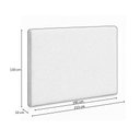 Ver imagem 2 de Cabeceira Cama Box King 195 cm Parise Bouclé Off White - Nexta Casa