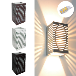 Arandela De Aluminio G9 Bivolt Marrom Rioprelustres 6219 Arandela 6219 - 3