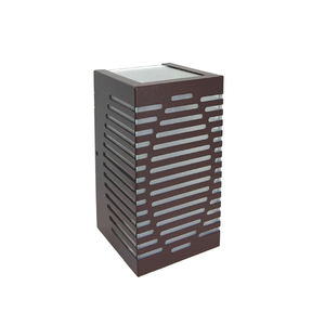 Arandela De Aluminio G9 Bivolt Marrom Rioprelustres 6219 Arandela 6219