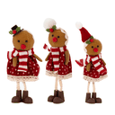 Ver imagem 1 de Decoração para Árvore de Natal Pendente 3 Biscoito 17 Cm