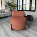 Ver imagem 7 de Poltrona Decorativa Mônaco Bouclé Terracota
