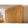 Guarda Roupa 3 Portas York 100% Mdf Peroba - Móveis Europa - 1