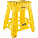 Ver imagem 1 de Banqueta De Plástico Dobrável Vonder 450mm 150kg Com Alça Amarelo