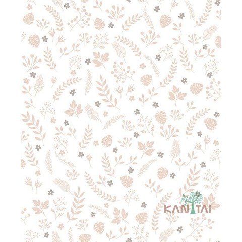 Papel de Parede Camponesa Rosa