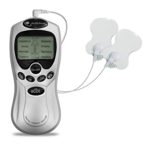 Massageador Tens Digital Eletroestimulador Muscular 4 Posições