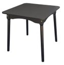 Ver imagem 5 de Mesa de Jantar Colonial Brisa Mesa 80x80 Cm Preta Compacta Linda! ( Quadrada )