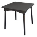 Ver imagem 5 de Mesa de Jantar Colonial Brisa Mesa 80x80 Cm Preta Compacta Linda! ( Quadrada )