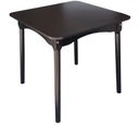 Ver imagem 3 de Mesa de Jantar Colonial Brisa Mesa 80x80 Cm Preta Compacta Linda! ( Quadrada )