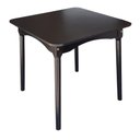 Ver imagem 3 de Mesa de Jantar Colonial Brisa Mesa 80x80 Cm Preta Compacta Linda! ( Quadrada )