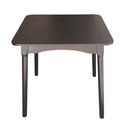 Ver imagem 2 de Mesa de Jantar Colonial Brisa Mesa 80x80 Cm Preta Compacta Linda! ( Quadrada )