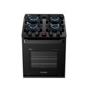 Ver imagem 5 de Fogão Esmaltec 4 Bocas Ideal Master Glass Mesa de Vidro Forno 50 Litros Preto T4vfp Bivolt