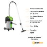 Aspirador Profissional de Pó e Líquido Ipc Ecoclean Lite 12 L - 1200w - 127v - 8