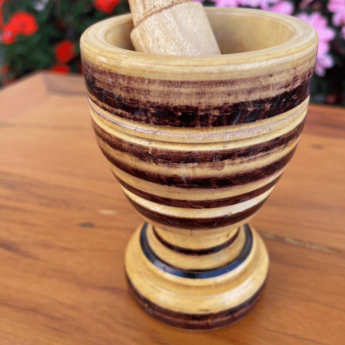 Ver imagem 4 de Pilão em Madeira com Socador Sudeste Rústico