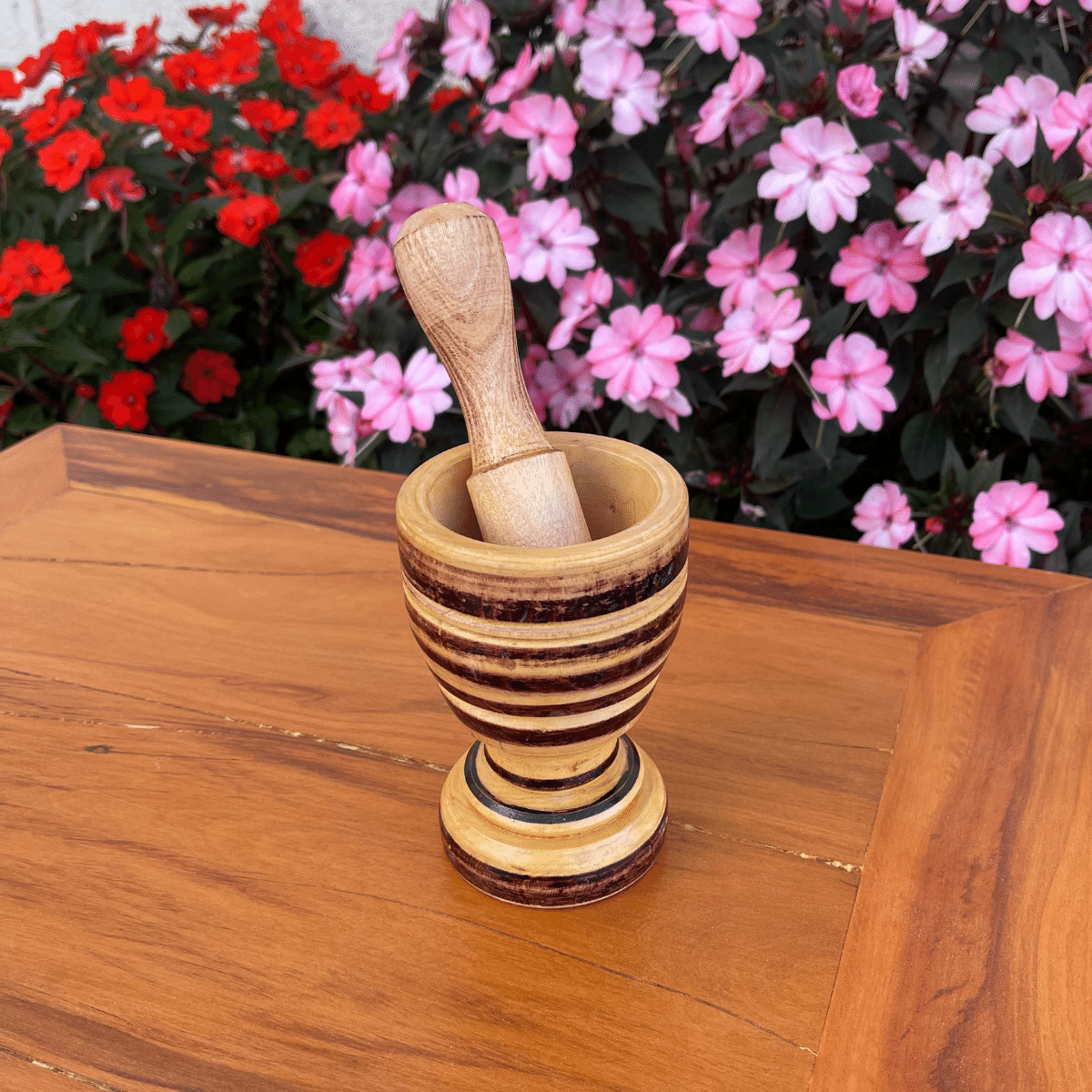 Ver imagem 3 de Pilão em Madeira com Socador Sudeste Rústico