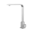 Ver imagem 1 de Torneira Quadrada Luxo Advance Cromada Bancada Tubo Alto (30 Cm)