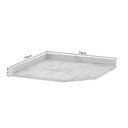 Ver imagem 2 de Tampo para Balcão Canto Diagonal 74cm Premium Luciane Móveis