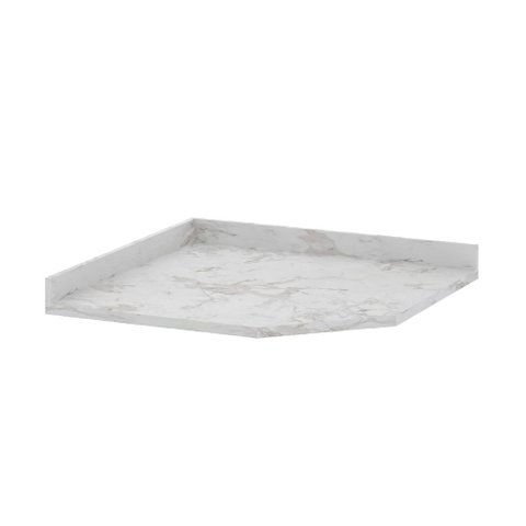 Tampo para Balcão Canto Diagonal 74cm Premium Luciane Móveis